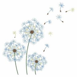 Dandelion 06 machine embroidery designs