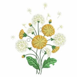 Dandelion 07 machine embroidery designs