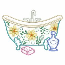 Bath Scene 12(Md) machine embroidery designs