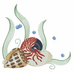 Seashells 5 10(Md) machine embroidery designs