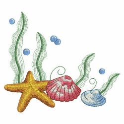 Seashells 5 12(Sm) machine embroidery designs