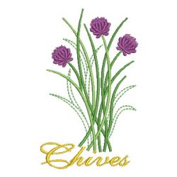 Kitchen Herbs 06 machine embroidery designs