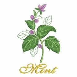 Kitchen Herbs 08 machine embroidery designs