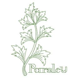 Vintage Kitchen Herbs 07(Lg) machine embroidery designs