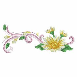 Flowers Of The Month 2 04(Lg) machine embroidery designs
