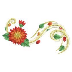 Flowers Of The Month 2 11(Sm) machine embroidery designs
