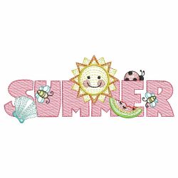Summer Loving 02 machine embroidery designs