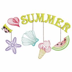 Summer Loving 09 machine embroidery designs