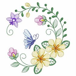 All Around Blooms 04(Md) machine embroidery designs
