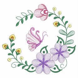 All Around Blooms 08(Md) machine embroidery designs