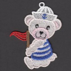 FSL Sailor Animals 04 machine embroidery designs