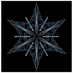 Rippled Snowflakes 2 02(Sm) machine embroidery designs