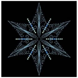 Rippled Snowflakes 2 02(Md) machine embroidery designs