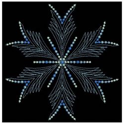 Rippled Snowflakes 2 03(Md) machine embroidery designs