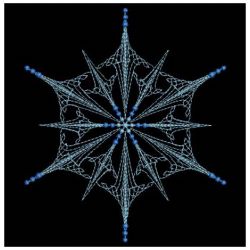 Rippled Snowflakes 2 05(Sm) machine embroidery designs