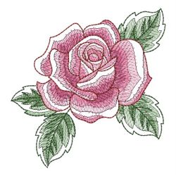 Sketched Roses 2 machine embroidery designs