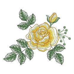 Sketched Roses 2 11 machine embroidery designs