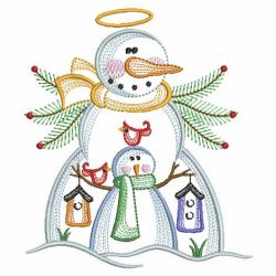 Vintage Snowman 5 07(Lg) machine embroidery designs