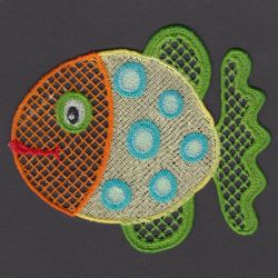 FSL Animal Mug Rug 05 machine embroidery designs