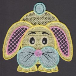 FSL Animal Mug Rug 10 machine embroidery designs