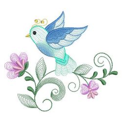 Birds And Blooms 10(Sm) machine embroidery designs