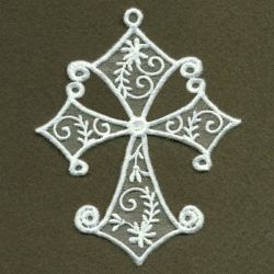 Organza Decorative Crosses 03