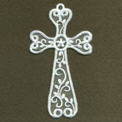 Organza Decorative Crosses 05 machine embroidery designs