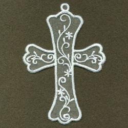 Organza Decorative Crosses 06