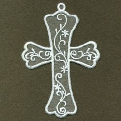 Organza Decorative Crosses 06 machine embroidery designs