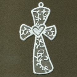 Organza Decorative Crosses 07
