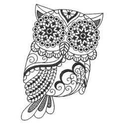 Blackwork Owls 05(Sm)