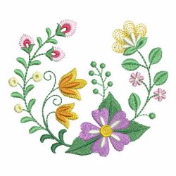 Flourishing Flowers 01 machine embroidery designs