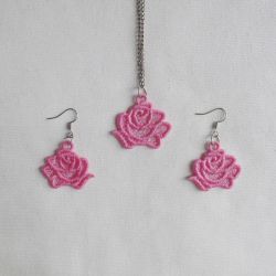 FSL Flower Earrings And Pendant 2 04 machine embroidery designs