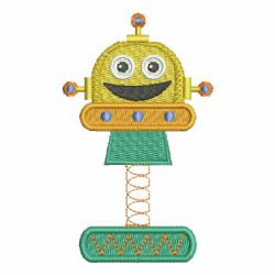 Robots machine embroidery designs