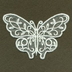 Organza Decorative Butterflies 09 machine embroidery designs