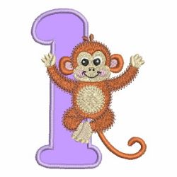 Five Little Monkeys 01 machine embroidery designs