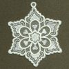 Organza Decorative Snowflakes 2 04