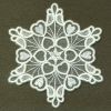 Organza Decorative Snowflakes 2 09