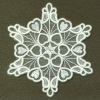 Organza Decorative Snowflakes 2 09