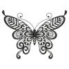 Blackwork Butterfly 10(Md)