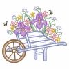 Vintage Floral Cart(Lg)