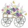 Vintage Floral Cart 03(Lg)