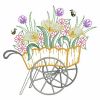 Vintage Floral Cart 05(Md)