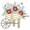 Vintage Floral Cart 10(Lg)