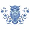 Delft Blue Owls 01(Lg)