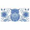 Delft Blue Owls 03(Lg)