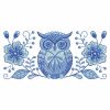 Delft Blue Owls 03(Lg)