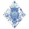 Delft Blue Owls 06(Sm)