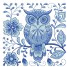 Delft Blue Owls 09(Sm)