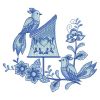Delft Blue Birdhouses 05(Lg)